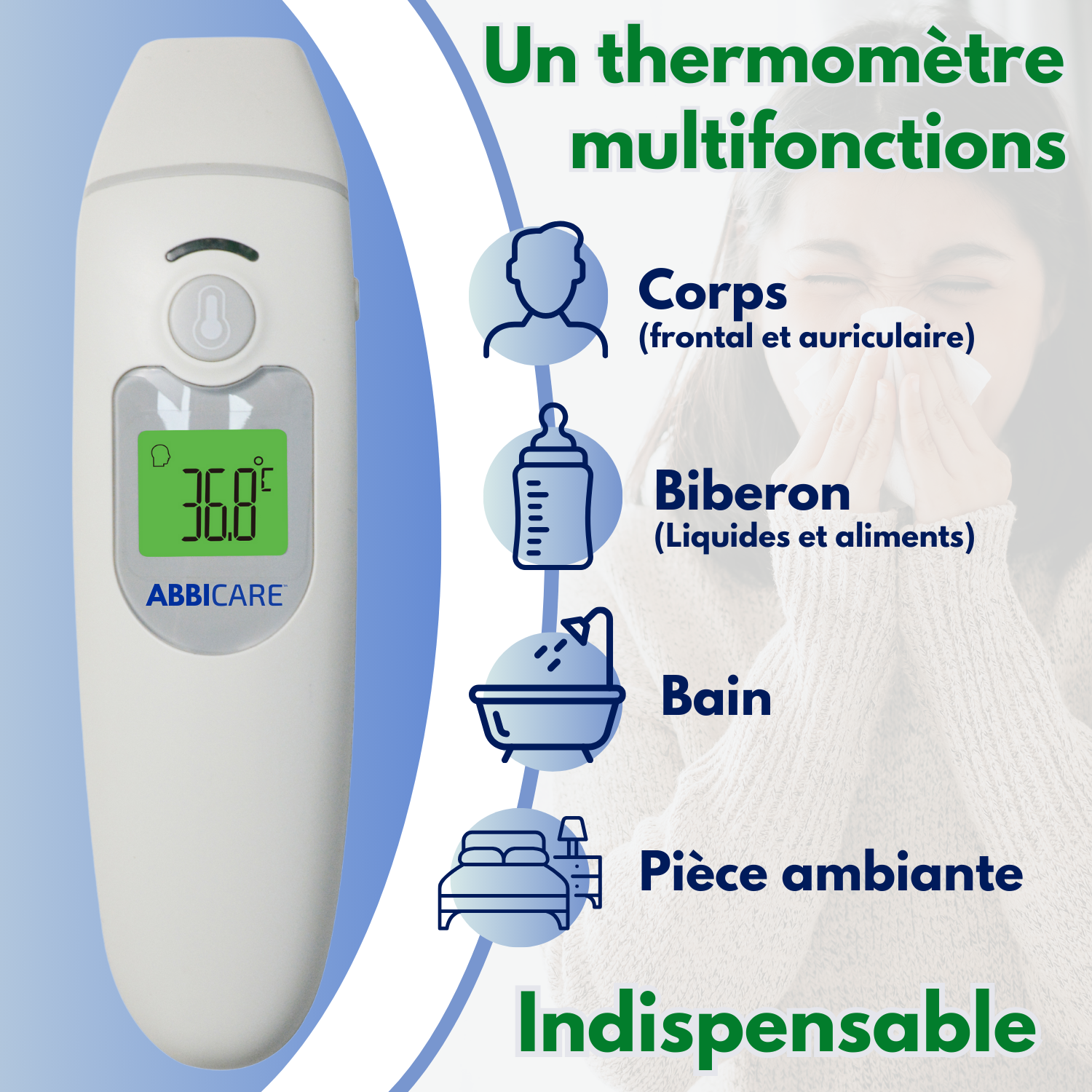 Thermomètre Infrarouge I WP Médical
